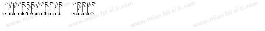 BeeatyWeather Bold字体转换